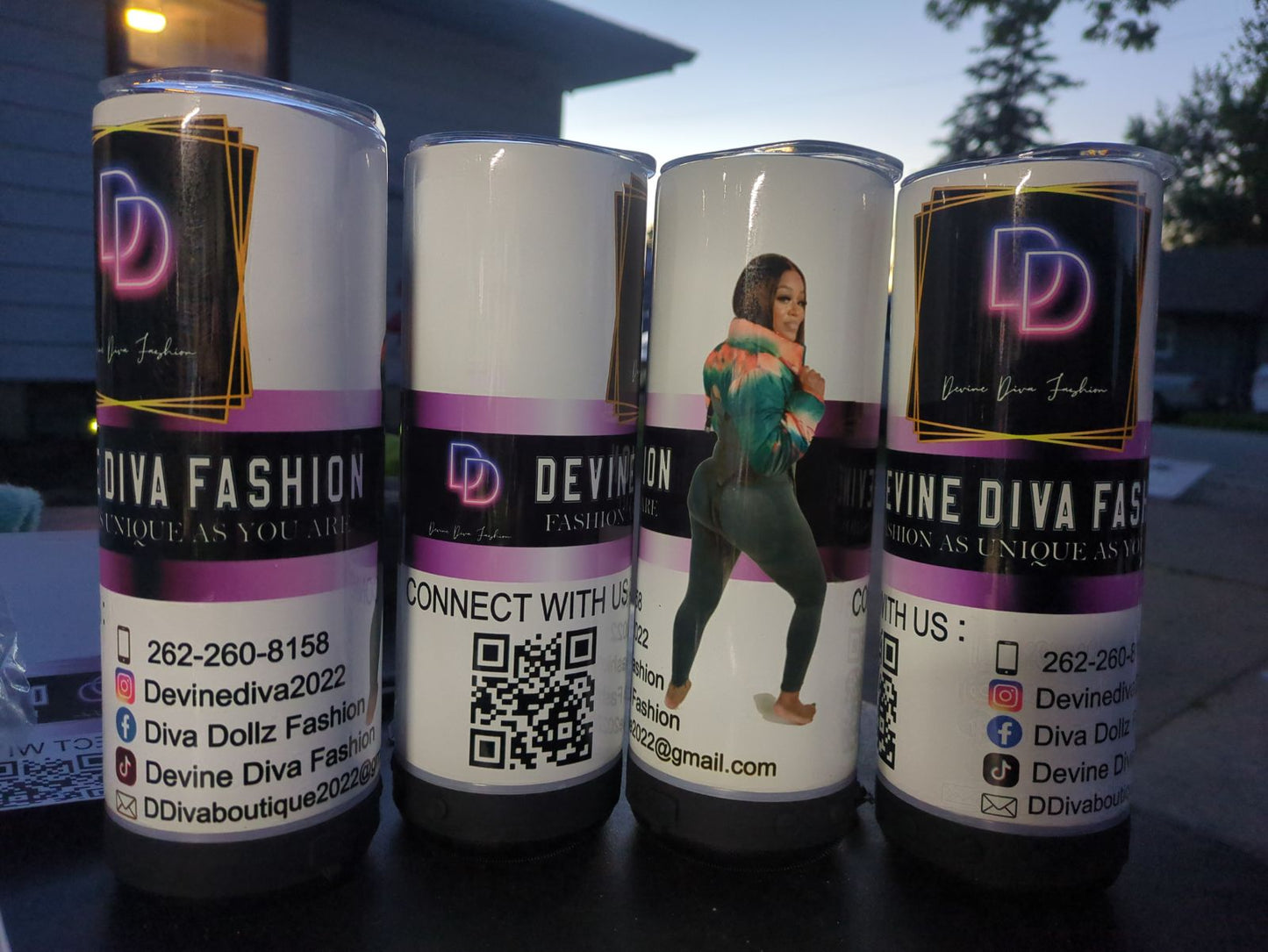 Devine Diva 20oz Bluetooth Tumbler