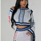 Motorsport skirt set